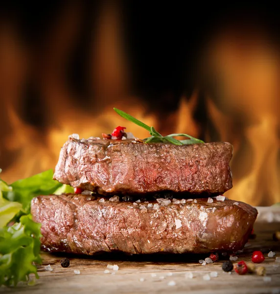 Rindersteaks — Stockfoto