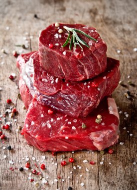 Raw steak clipart