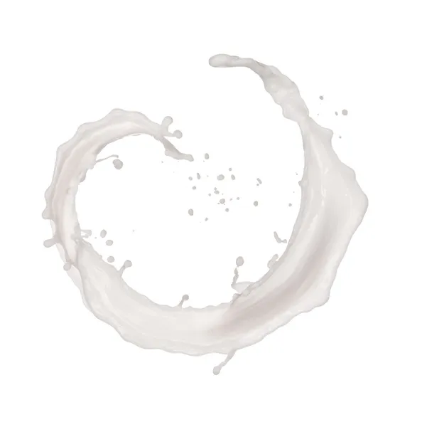 Milk splash — Stock Photo, Image