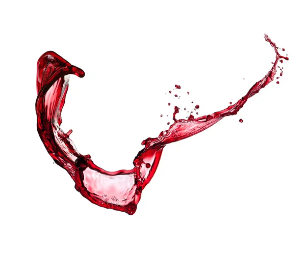 Red wine splash — Stock Photo, Image