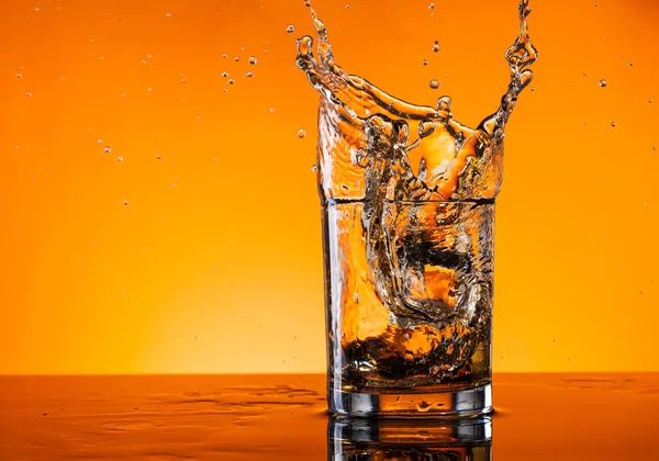 Spritzender Whisky — Stockfoto