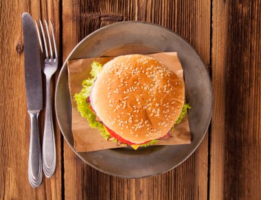 taze hamburger