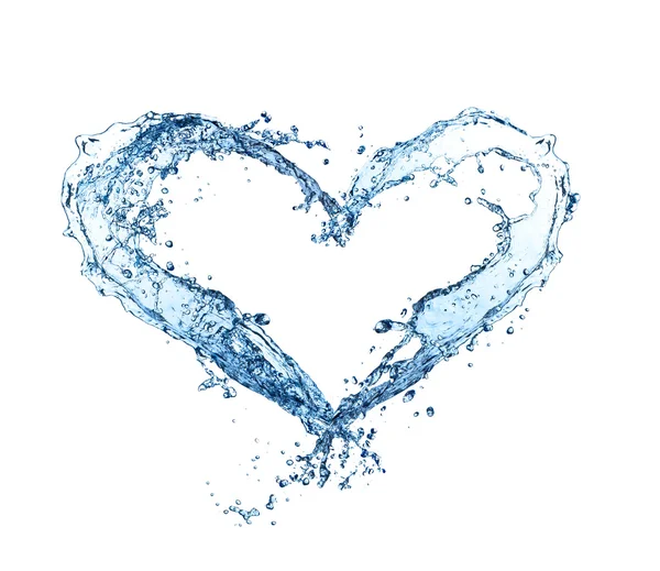 Vodní srdce — Stock fotografie