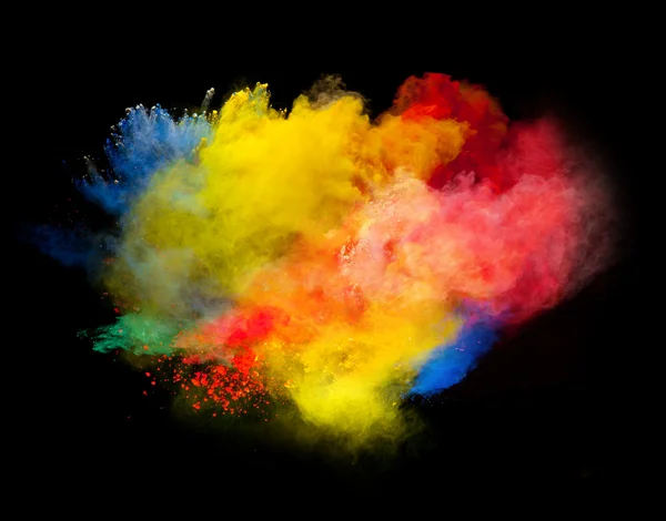 Polvere colorata — Foto Stock