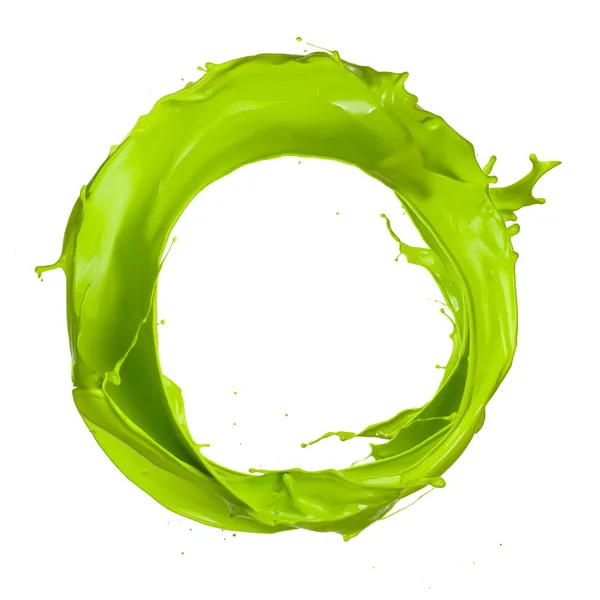Círculo verde — Foto de Stock