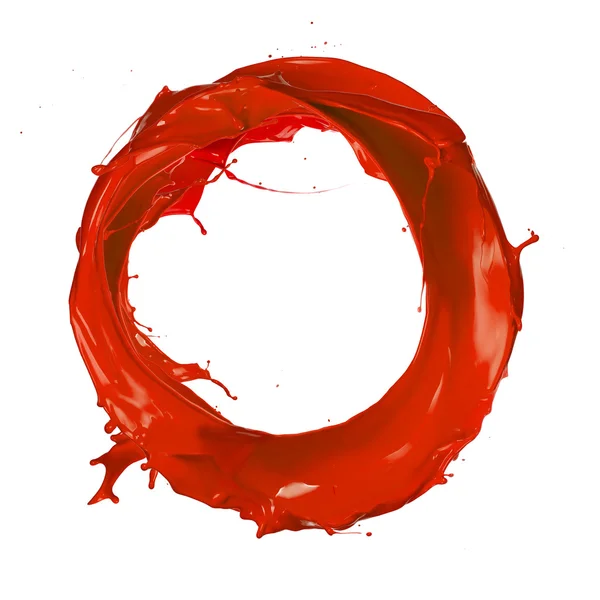 Red circle — 图库照片