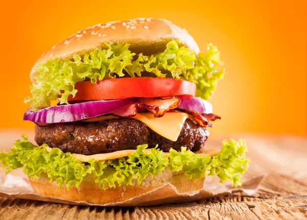 Fresh hamburger — Stock Photo, Image