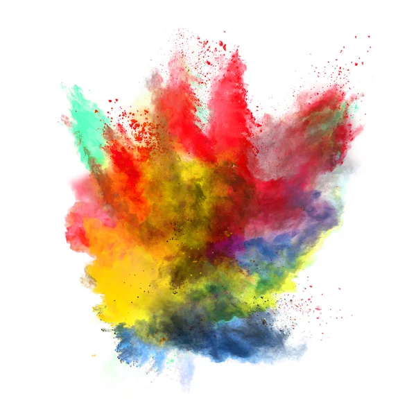 Polvere colorata — Foto Stock