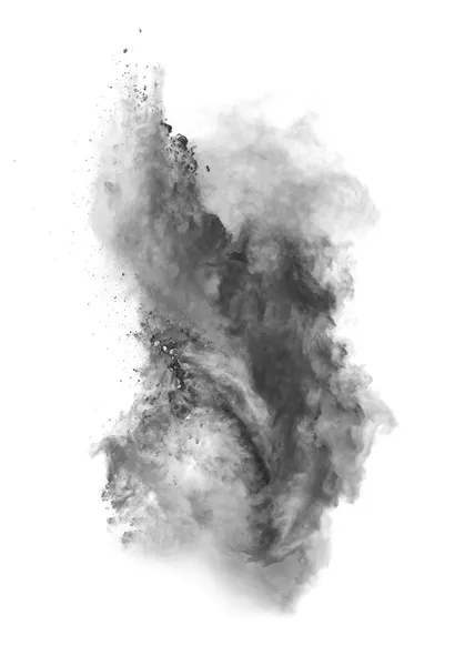 Чёрная пыль — стоковое фото
