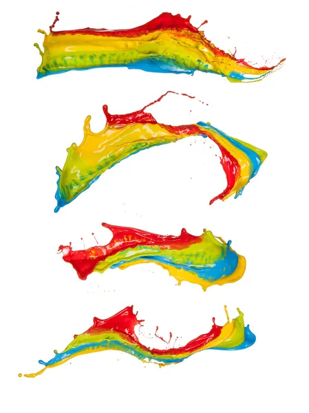 Salpicaduras de colores — Foto de Stock