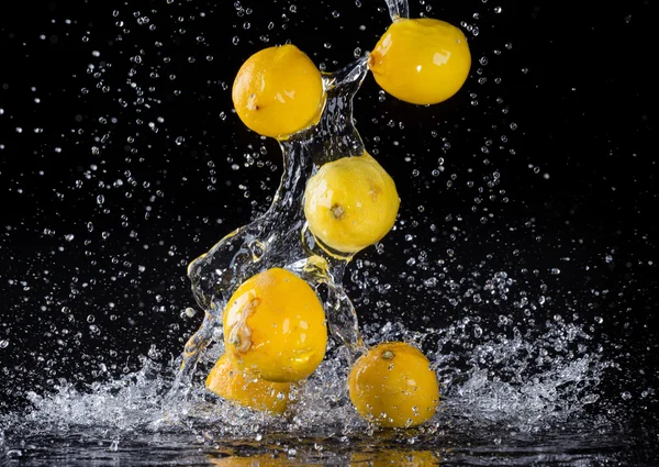 Freeze motion of fresh fruit — Stock Photo, Image