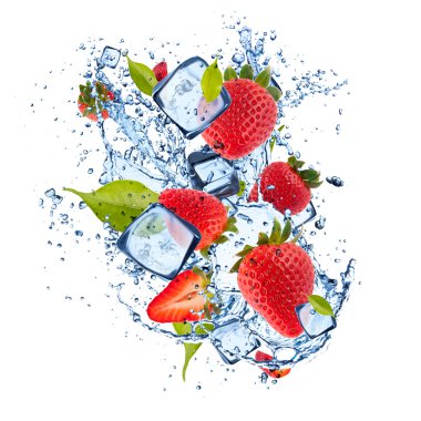 sıçrama ile dondurulmuş meyve