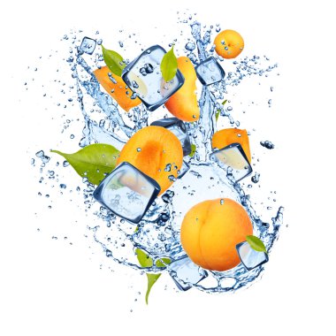 sıçrama ile dondurulmuş meyve