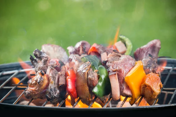 Grilled skewer — Stock Photo, Image