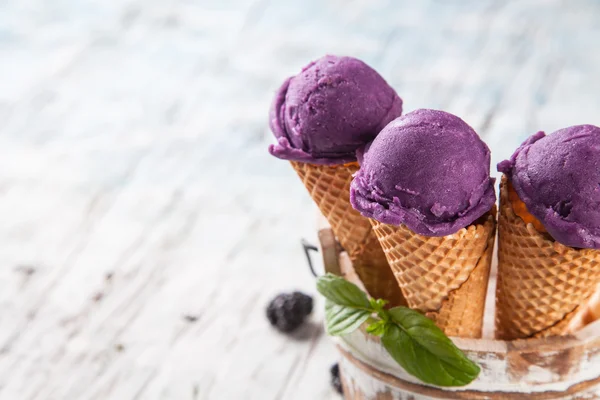 Gelado de frutas — Fotografia de Stock