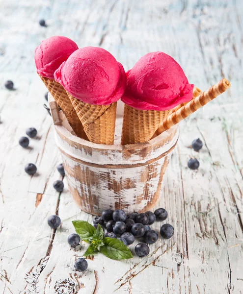 Gelado de frutas — Fotografia de Stock