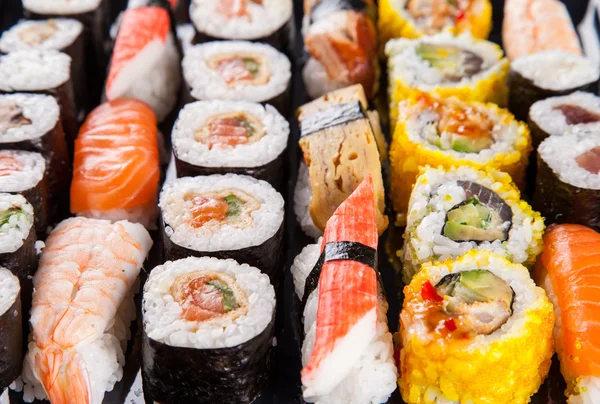 Sushi-Essen — Stockfoto