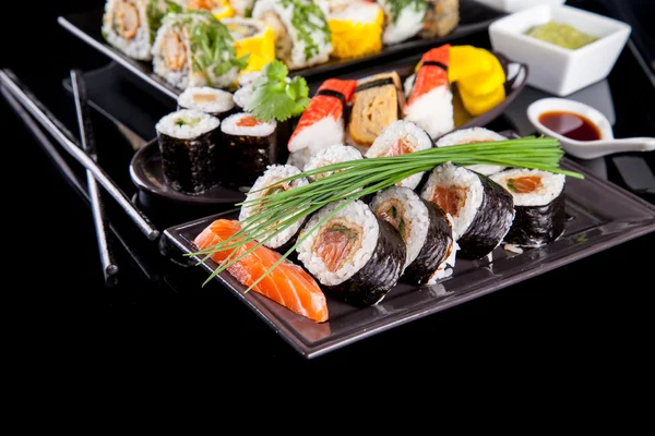 Sushi-Essen — Stockfoto