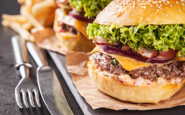 Hamburguesas — Foto de Stock