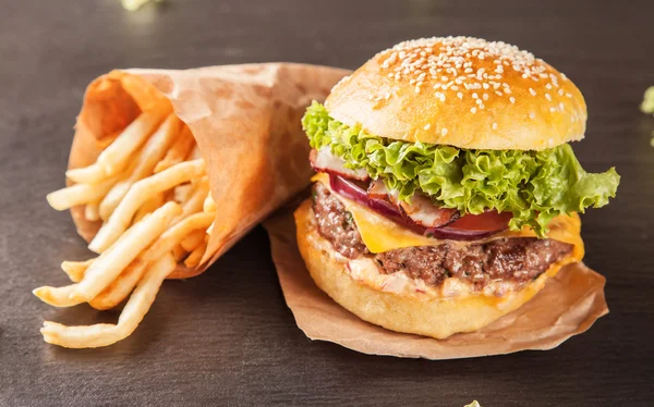 Hamburger — Stock Photo, Image