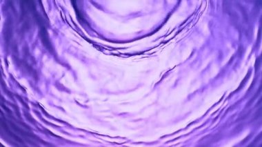 Super slow motion of splashing colored water waves. Filmed on high speed cinema camera, 1000 fps.