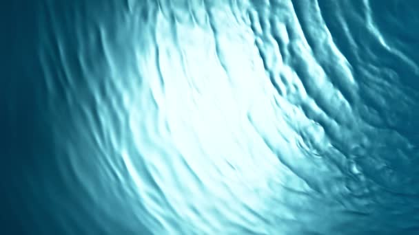 Dalgalanan Dalgalı Şekillerde Yüzeyinin Süper Yavaş Çekim Gücü Yüksek Hızlı — Stok video