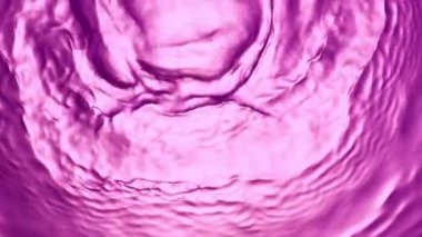 Super slow motion of splashing colored water waves. Filmed on high speed cinema camera, 1000 fps.