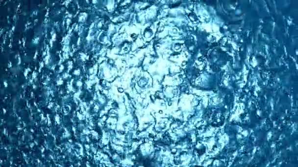 Super Slow Motion Raining Water Drops Detail Filmed High Speed — Stock Video