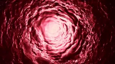 Kırmızı şarabın ağır çekimde dönmesi. Yüksek hızlı sinema kamerası, 1000 fps..