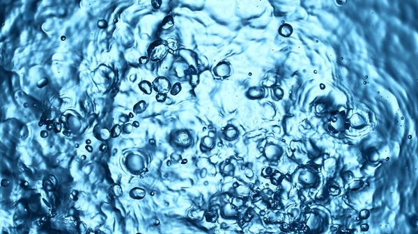 スプレー水の表面のテクスチャは トップショット 抽象飲料の背景 凍結運動 — ストック写真