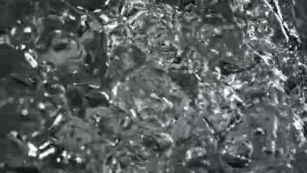 超慢速的水花旋流器创造了隧道的形状 用高速摄像机拍摄 每秒1000帧 — 图库视频影像