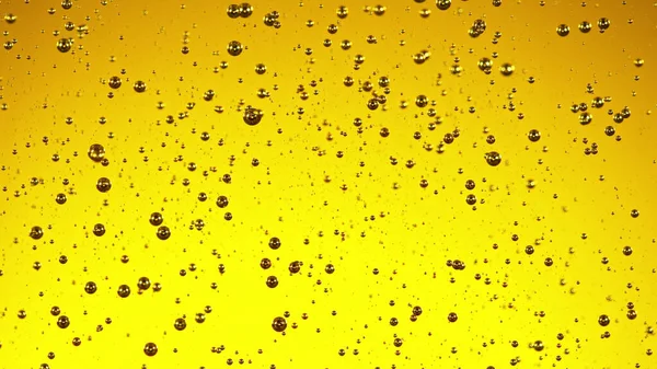 Petrol baloncuklarının detayları, makro çekim, soyut arkaplan.