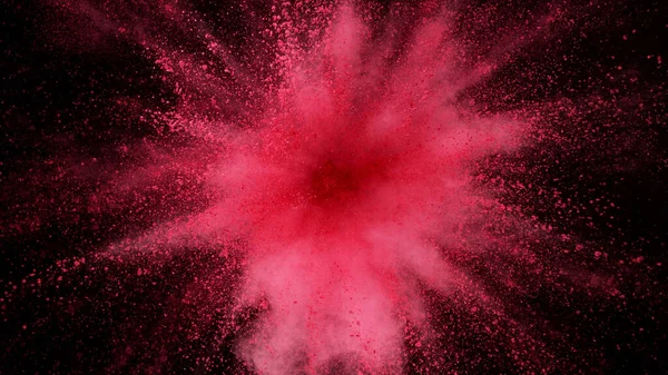 Abstract Closeup Dust Backdrop Colorful Explode Paint Holi — ストック写真