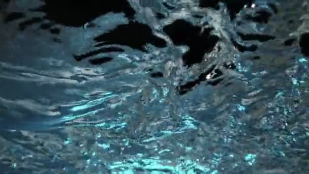水花在圆圈中的超慢速运动 用高速摄像机拍摄 每秒1000帧 — 图库视频影像