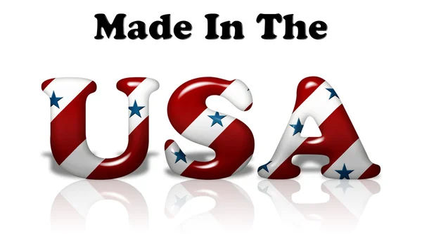 Made In The USA — Stock Photo, Image