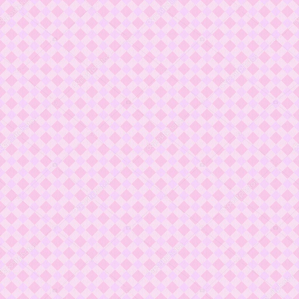 Pink Gingham Fabric Background — Stock Photo © karenr 13139451
