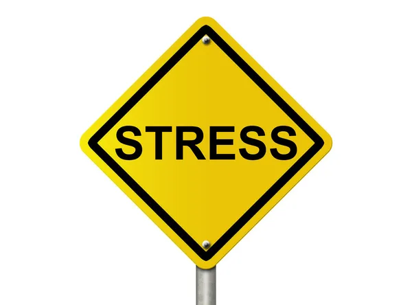 Attenzione Stress Avanti — Foto Stock