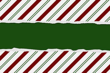 Noel şeker kamışı mesaj veya invi çizgili arka plan