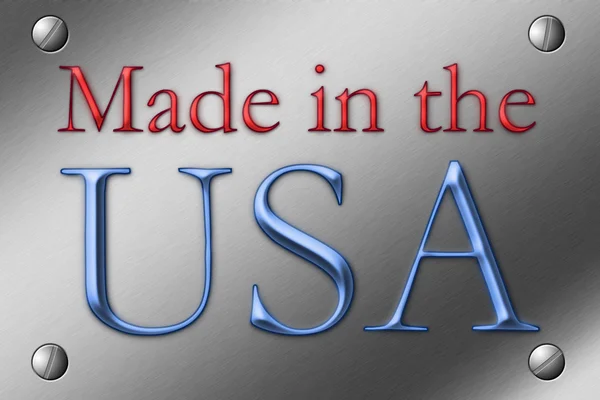Made in the USA — Stock Photo, Image
