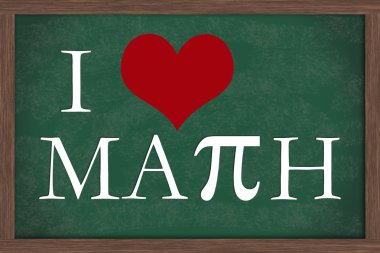 Matematik kara tahta seviyorum