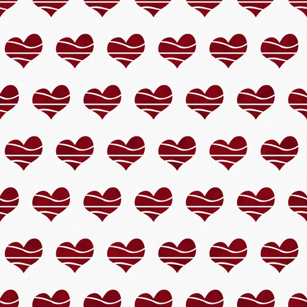 Fondo de tela en forma de corazón rojo retro — Foto de Stock