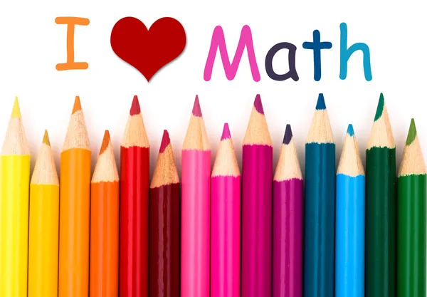 Ich liebe Mathematik — Stockfoto