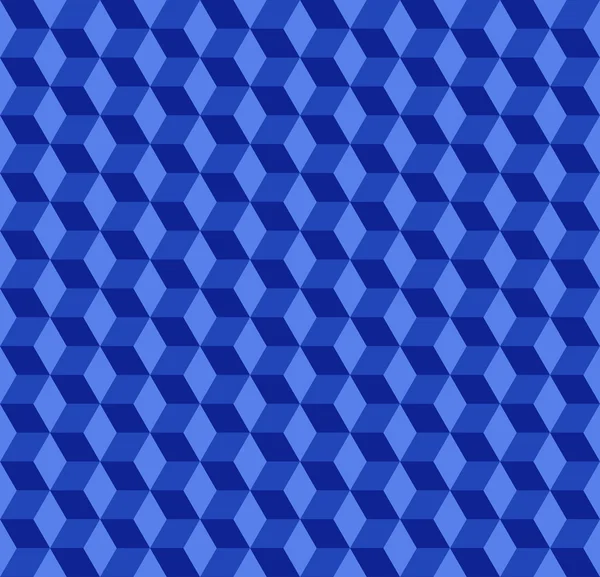 Cubos azuis padrão fundo — Fotografia de Stock