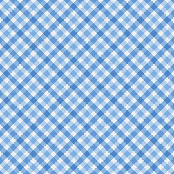 Tissu bleu Gingham Arrière-plan — Photo