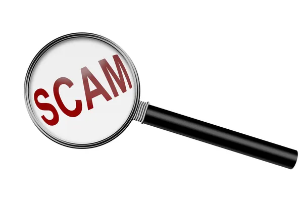 Detecting a Scam — Stock Photo, Image