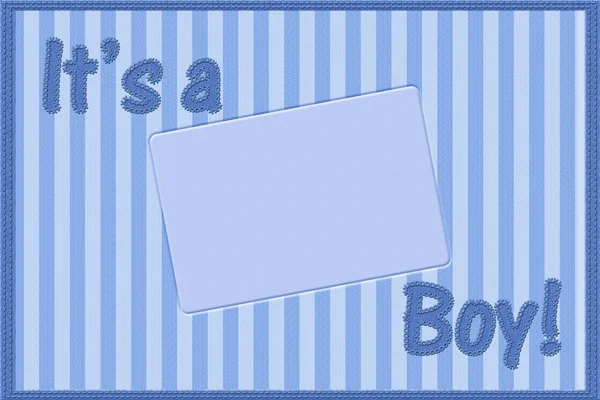 boy baby announcement