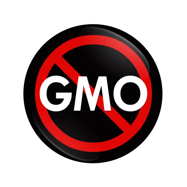 Stop using GMO food, genetically modified organism — Stock Photo, Image