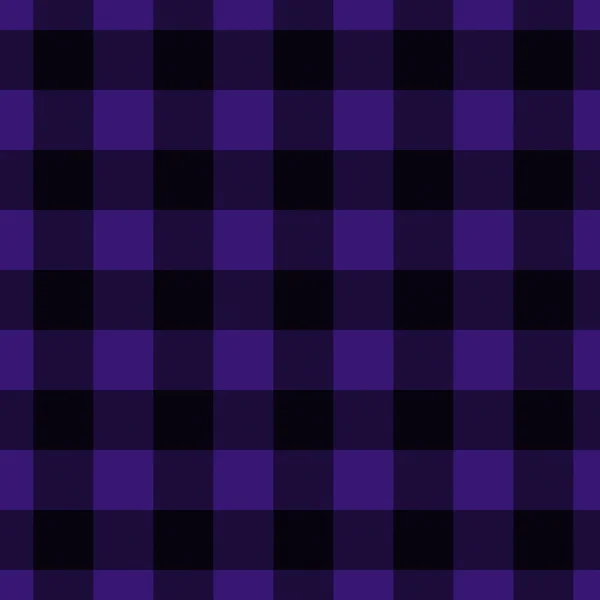 Purple and Black Plaid Fabric Background — Stock Photo, Image