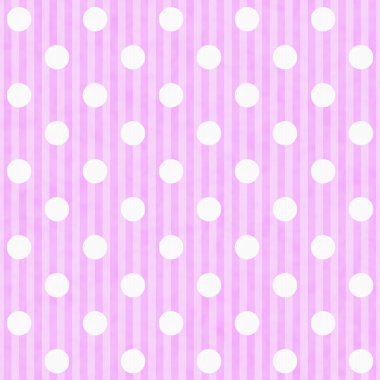 pembe ve beyaz puantiyeli ve çizgili kumaş arka