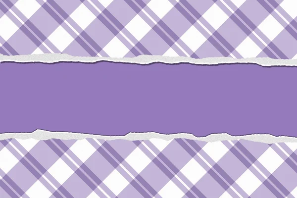 Purple Striped Torn Background for your message or invitation — Stock Photo, Image